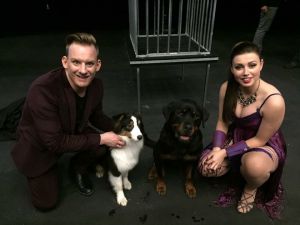 Sean Alexander behind the scenes of Show Dogs